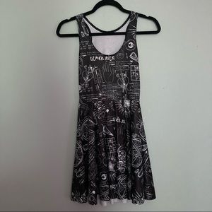 EUC BlackMilk XS Spellbound Skater Dress